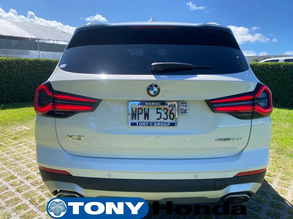 2022 BMW X3 sDrive30i