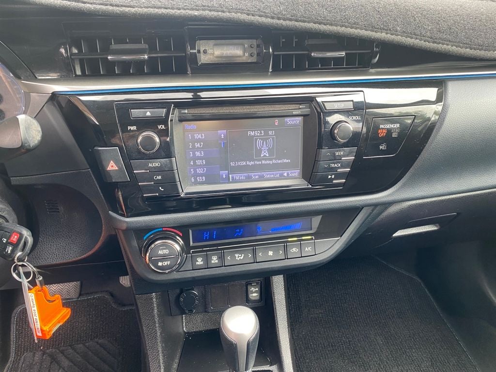 2016 Toyota Corolla S Plus