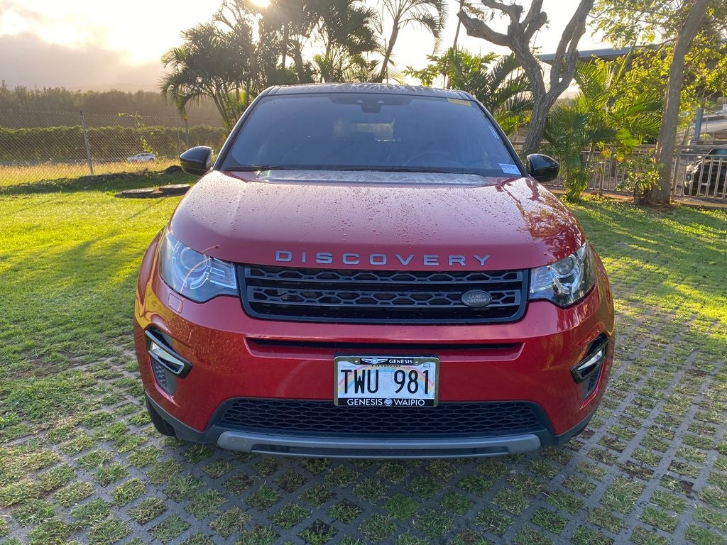 2019 Land Rover Discovery Sport SE