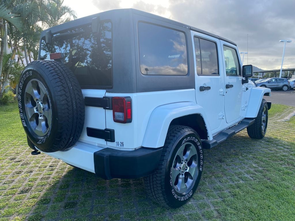 2016 Jeep Wrangler Unlimited Sahara
