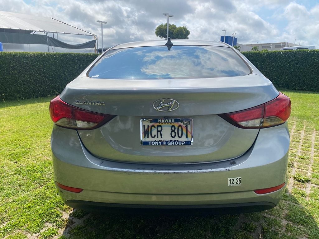 2016 Hyundai Elantra Value Edition