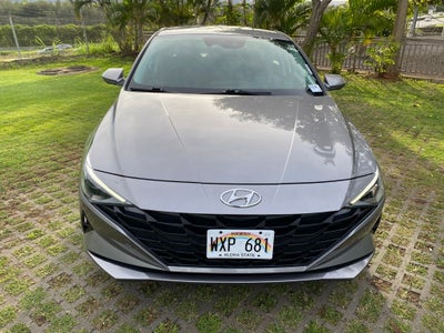 2023 Hyundai Elantra Hybrid Blue