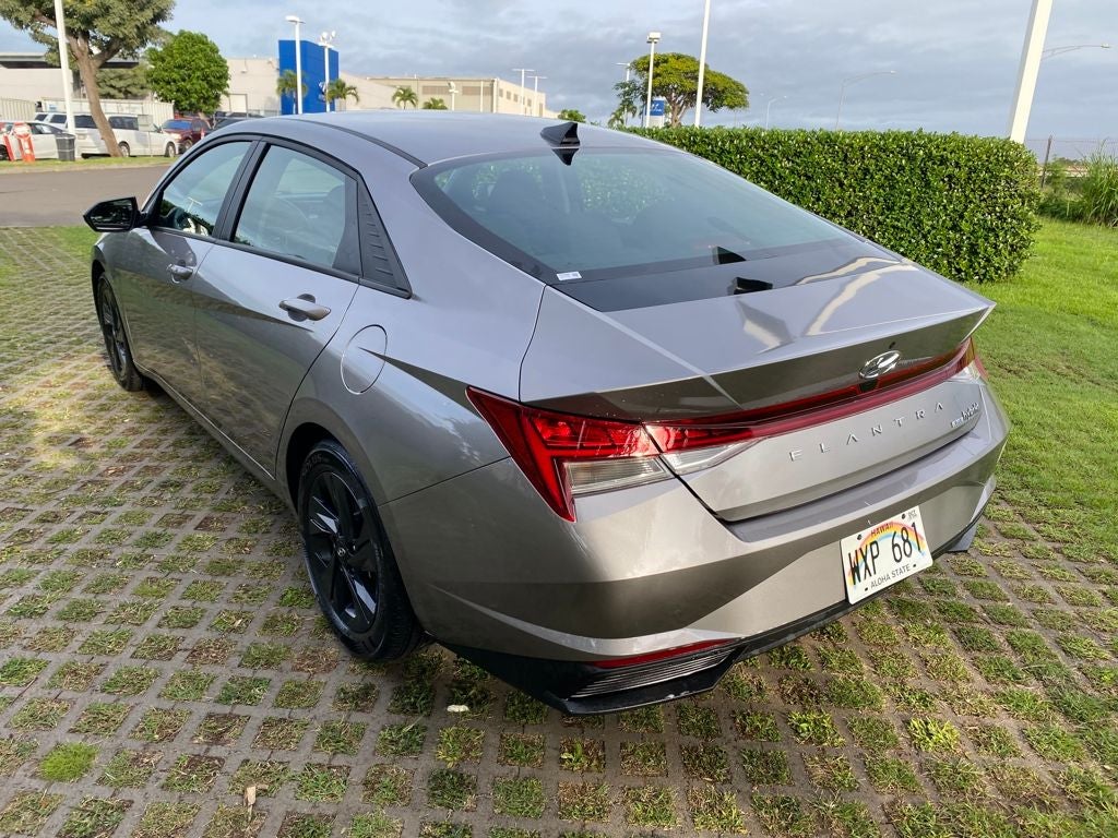2023 Hyundai Elantra Hybrid Blue