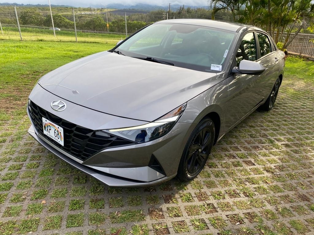 2023 Hyundai Elantra Hybrid Blue
