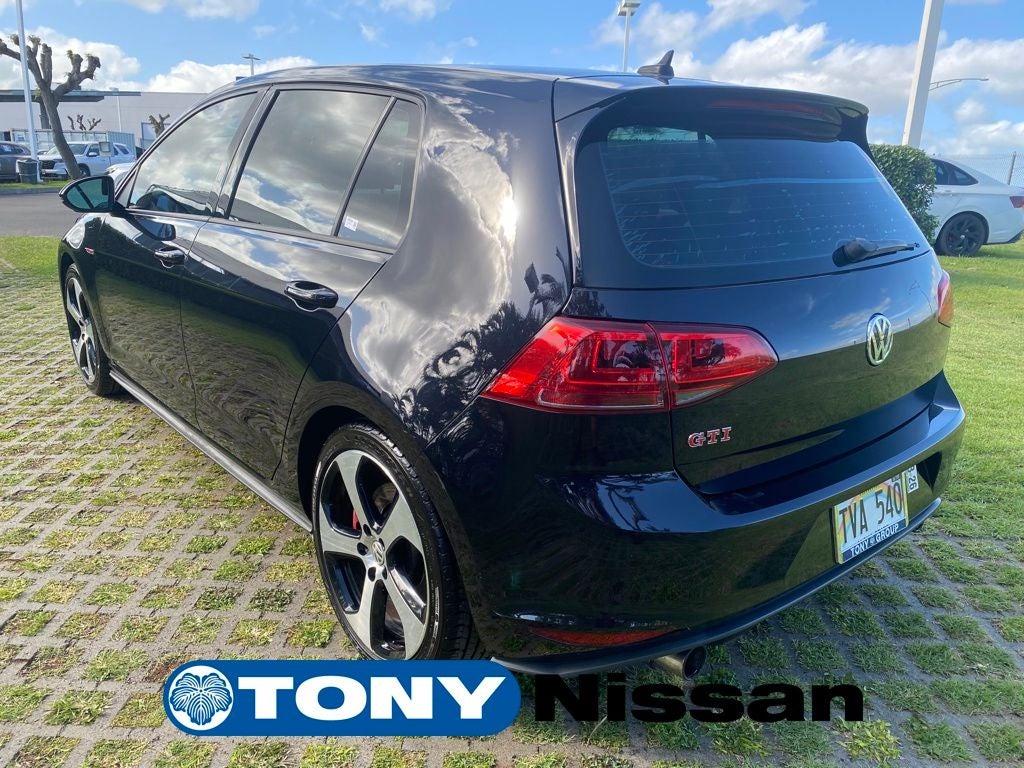 2016 Volkswagen Golf GTI SE w/Performance Package