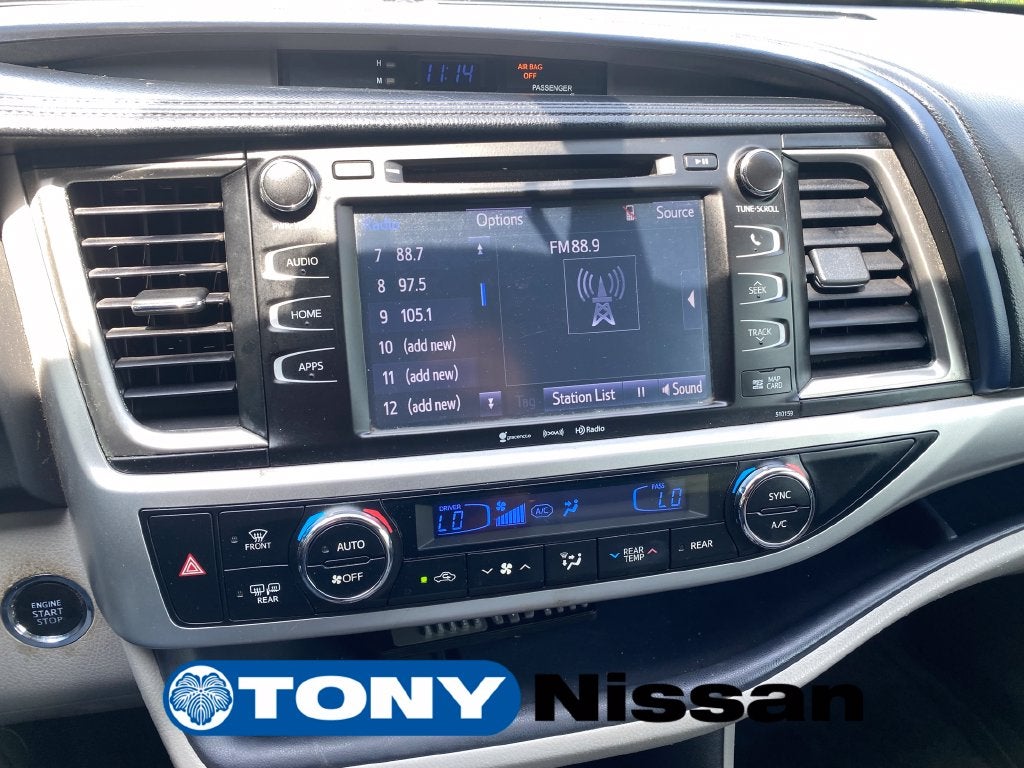 2016 Toyota Highlander XLE V6